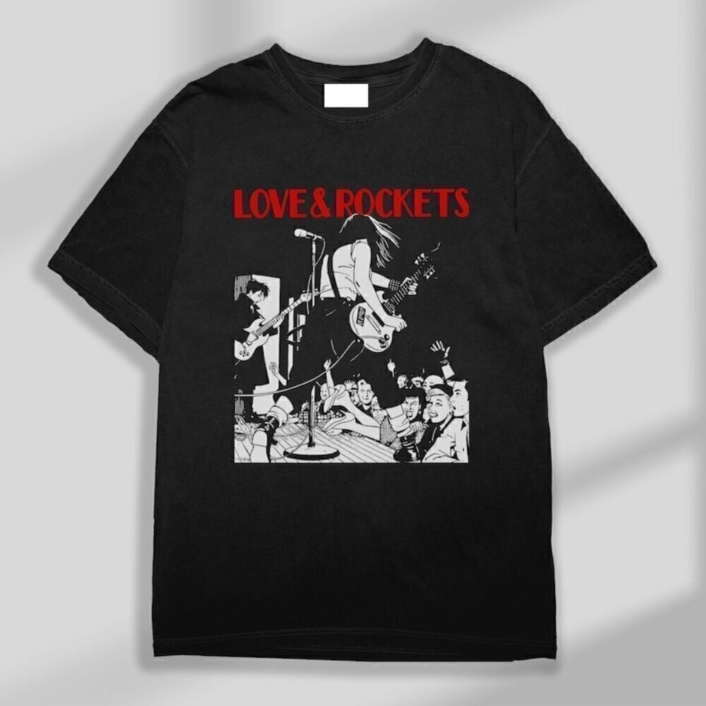 Love And Rockets Alternative Rock Band Retro Music Fan Gift T-Shirt